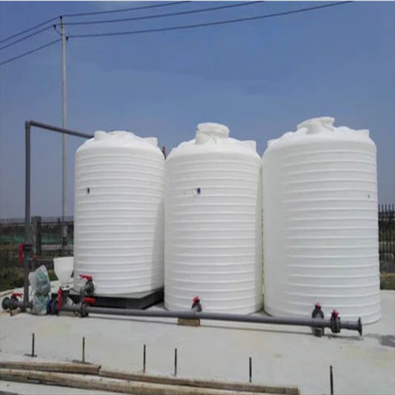 PE塑胶桶厂家直销 液体储存水桶 锥底水箱 工地大号蓄水桶 10立方户外塑料水箱储水罐