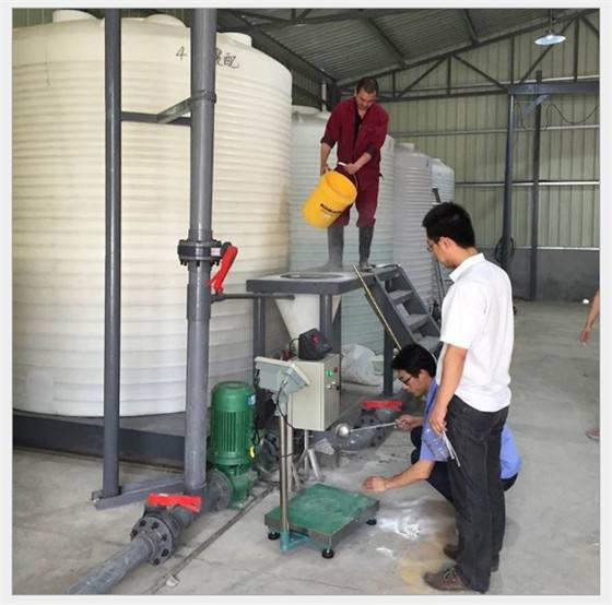 安徽50吨污水处理塑料桶厂 滚塑容器 50T化工液体耐腐罐定制1