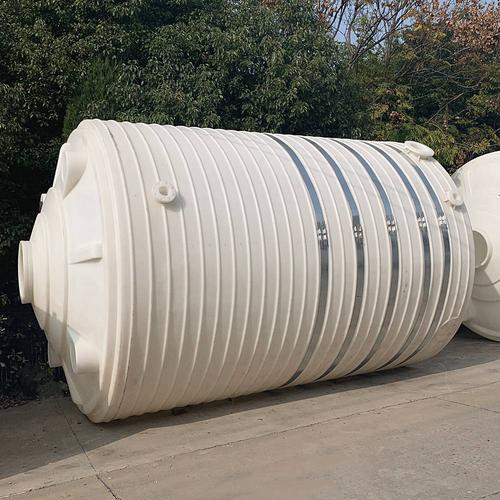 长沙30吨锥底石英砂储罐 可做保温棉防护立式pe大罐 滚塑容器1
