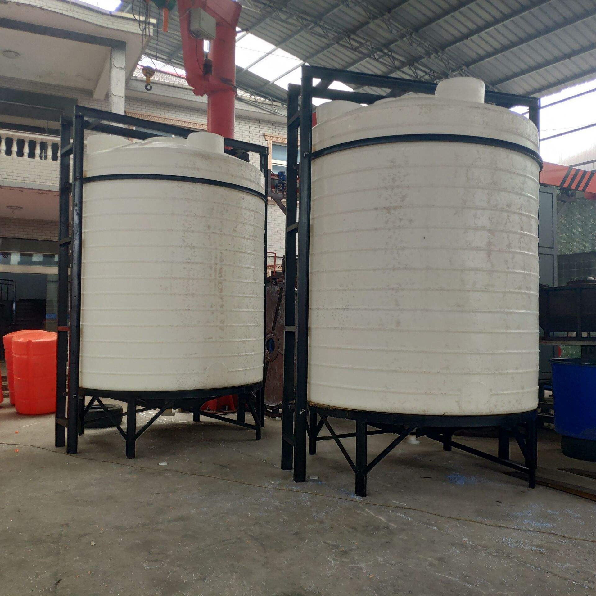 滚塑容器 丹江口10吨原水箱pe桶结构 10方容量试剂储罐4