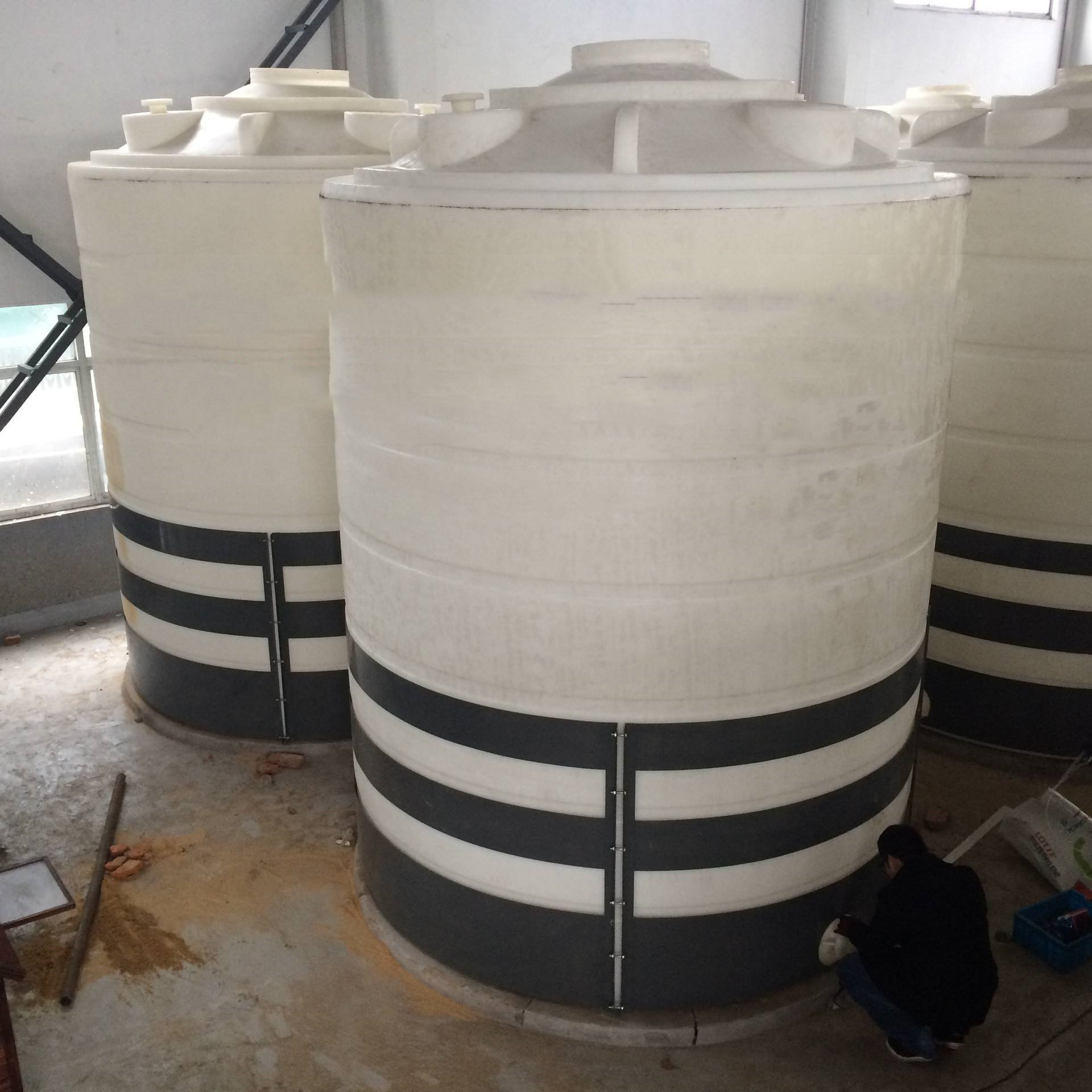 10吨至50吨塑料桶 可做带pe法兰水箱20吨pac溶液桶2