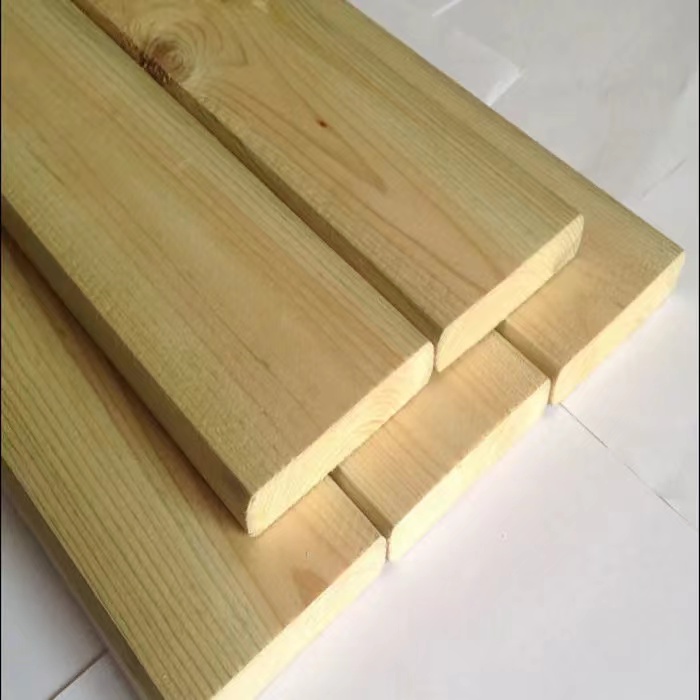 木材加工 实木床子床边横梁木条实木板松木方木料床横条床板配件定制7