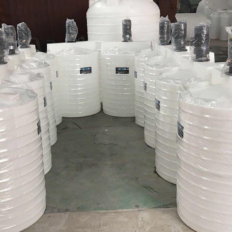 耐酸耐碱 滚塑容器 浙东1吨圆形塑料化工桶 环保工程1