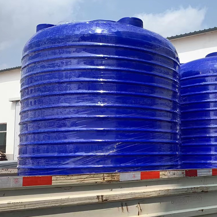 惠州8吨塑胶水箱可焊接PE法兰 8吨蓄水供水抗旱水箱 浙东污水贮存箱1