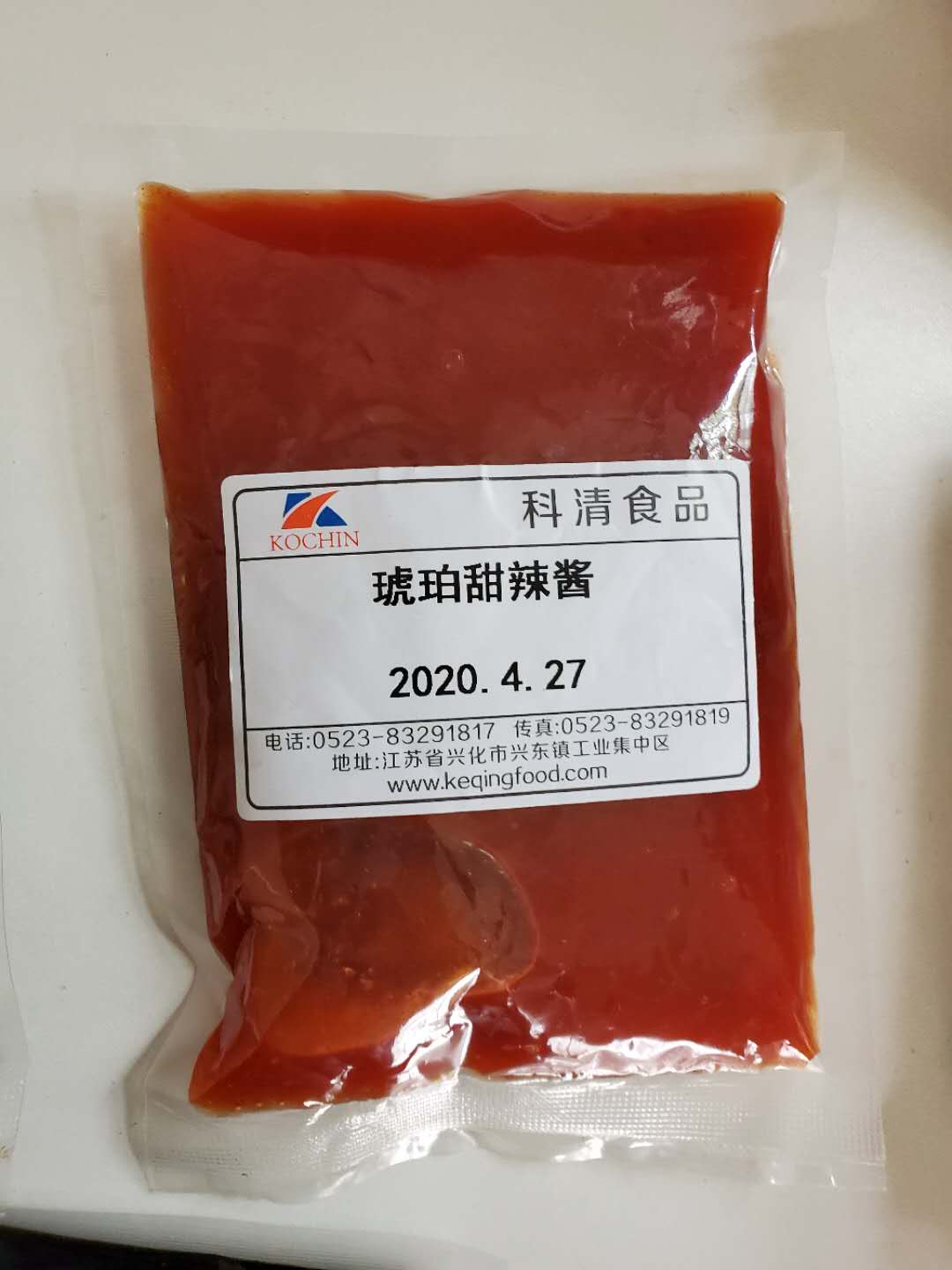 科清韩式炸鸡酱厂家批发 1kg商用装韩式炸鸡酱直销可代加工6