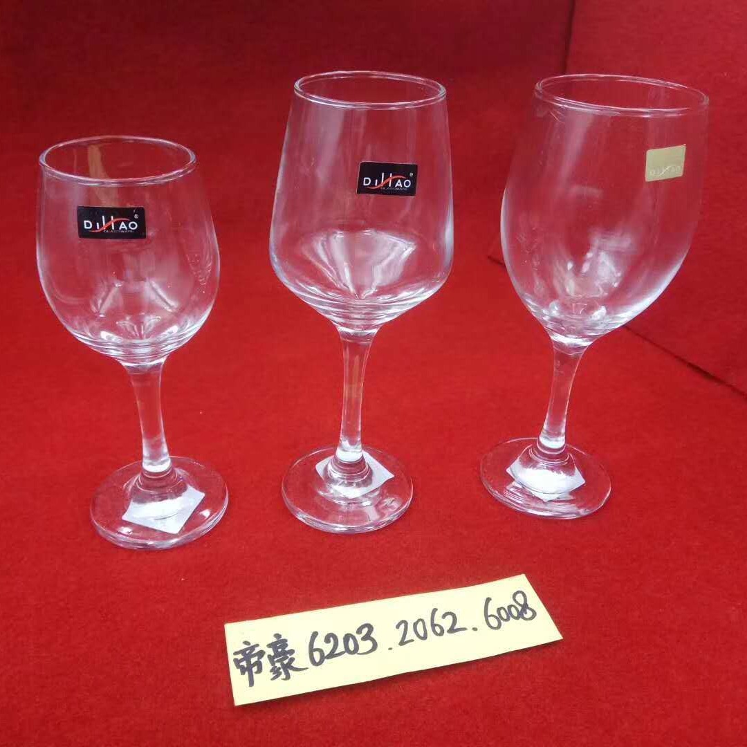 香槟杯 厂家直销玻璃高脚杯 创意款水晶红酒杯 家用葡萄红酒杯1