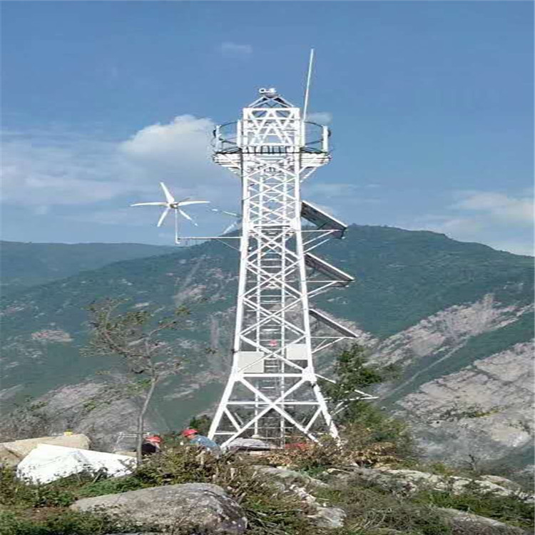 泰翔 质保30年 加工设计10米监控塔 15米监控塔 20米监控塔2