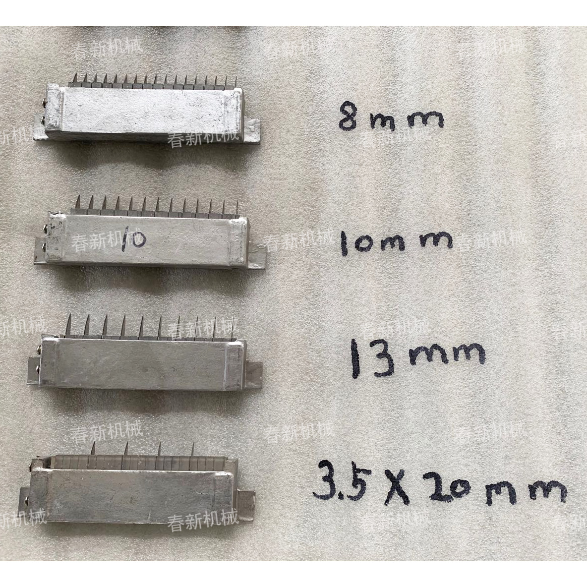切菜机刀具 多尺寸支持定做 赵州桥品牌 切片切丝配件 不锈钢配件3