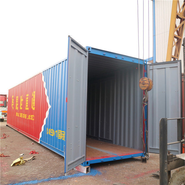 沧州飞翼厂家定制 供应14米长封闭式侧开门集装箱 侧开门集装箱3