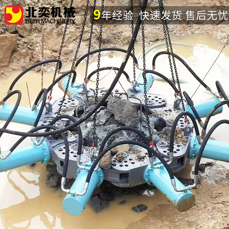 液壓破樁機價格破樁頭小型設備解決多項破樁難題專破實心樁 樁工機械5