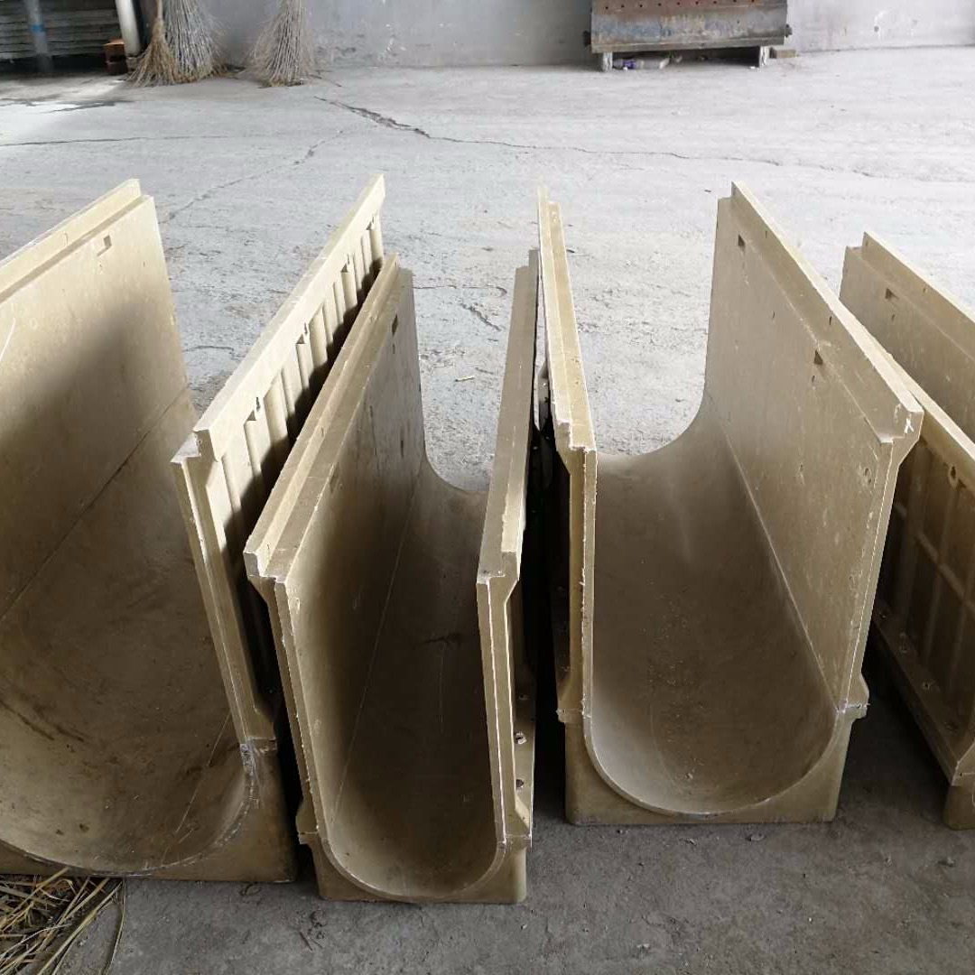 专利加高加宽型线性树脂 排水板 树脂混凝土排水沟4