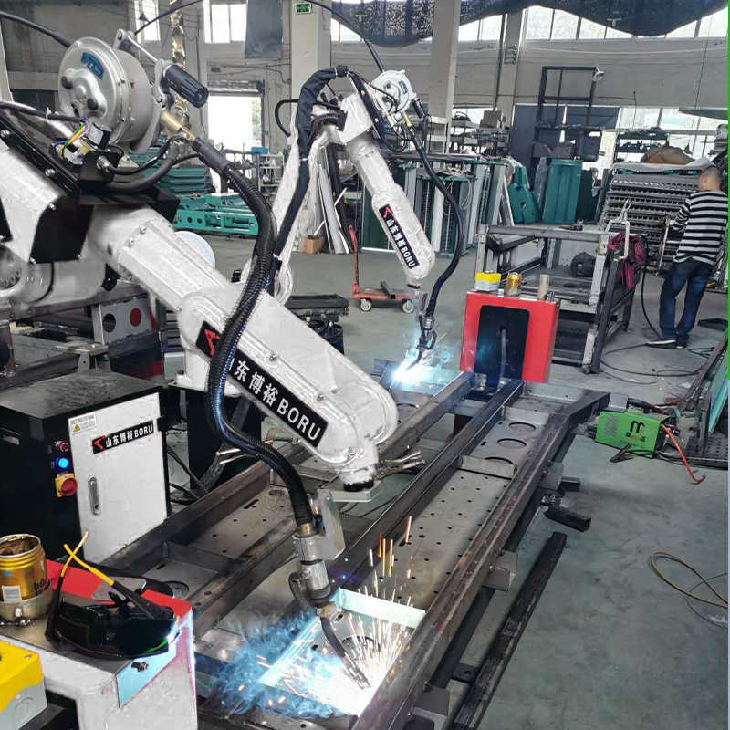 6轴全自动工业焊接机械手 博裕智能 二保焊接机器人 机械臂7