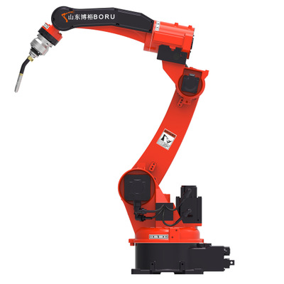 焊接机器人 6轴工业机器人 6关节机器人 自动焊接机器人 移动机器人变位机 博裕智能 自动产线3