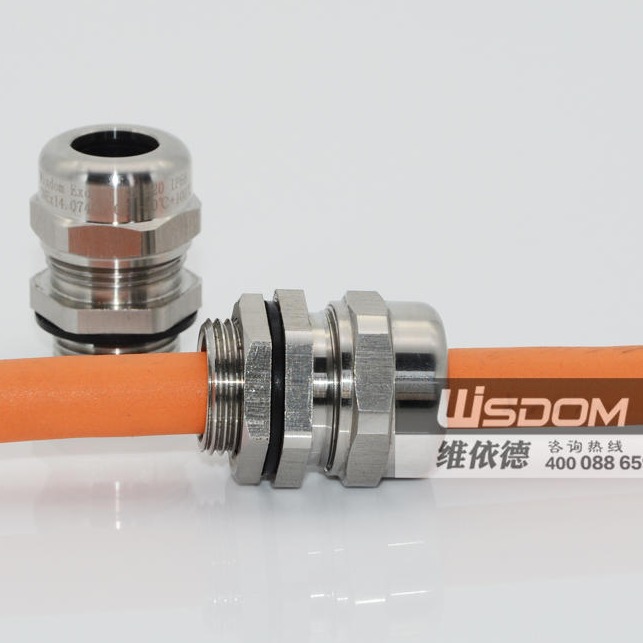 WISDOM品牌不锈钢防爆填料函-厂家直销不锈钢防水电缆接头