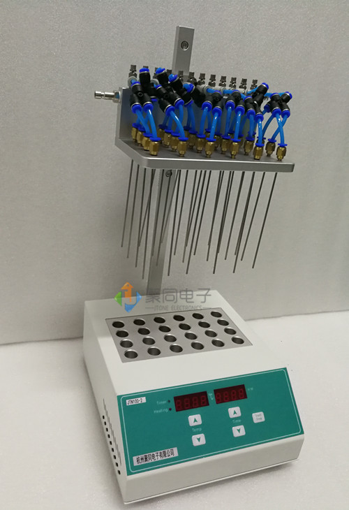 生物分析仪器双模块浓缩仪JTN100-2干式加热定温定时氮气吹扫1