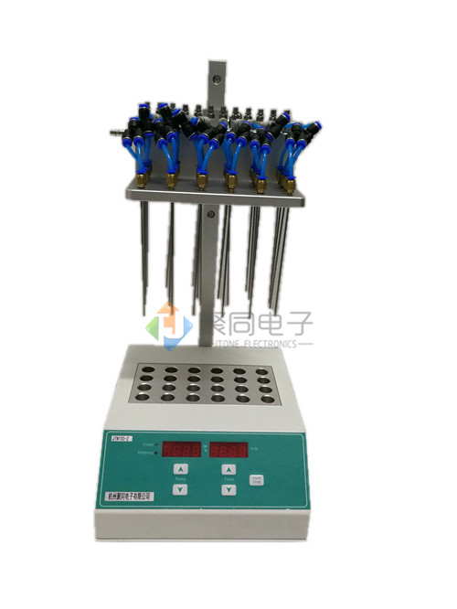 生物分析仪器双模块浓缩仪JTN100-2干式加热定温定时氮气吹扫3