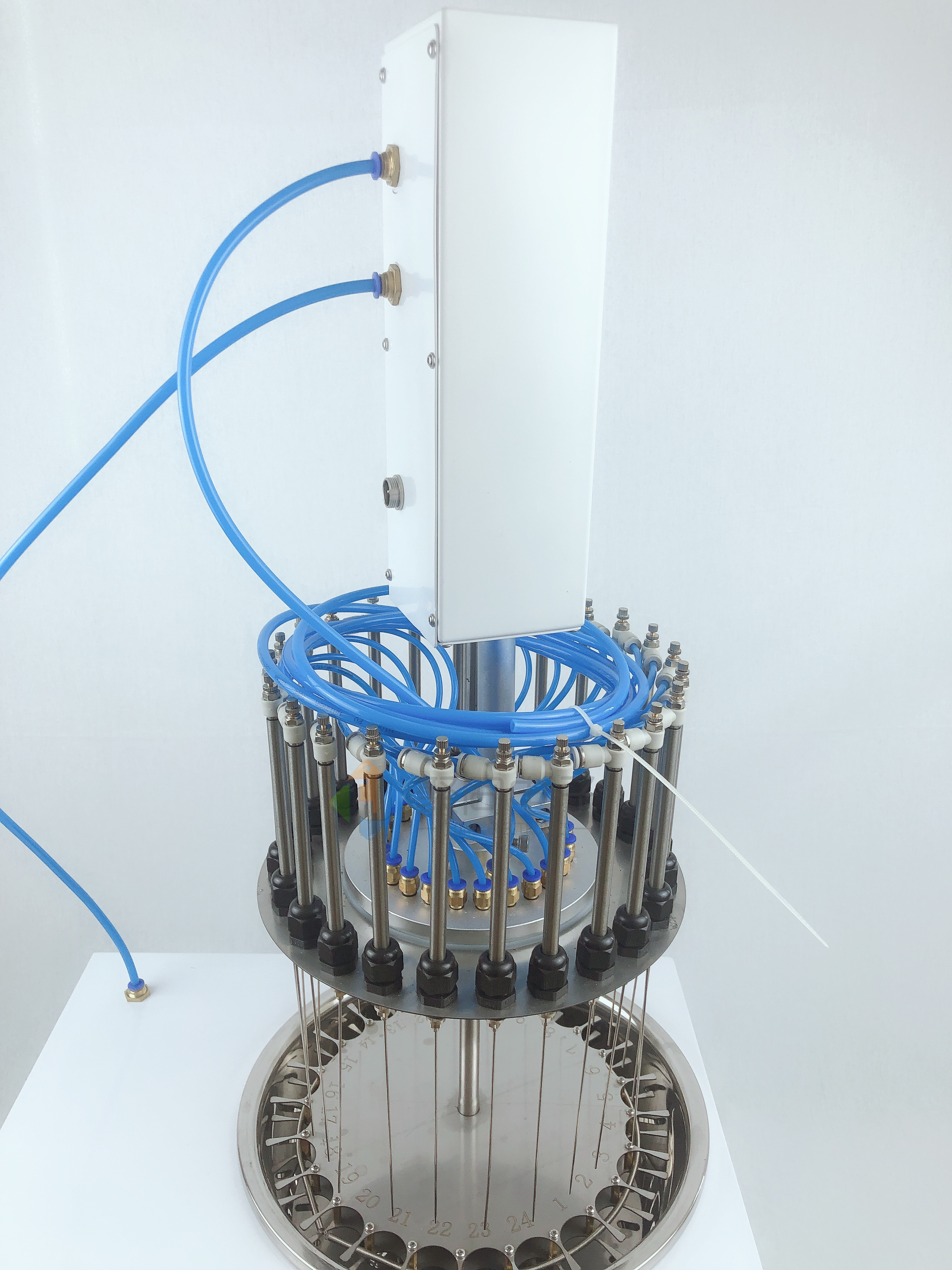 聚同圆形氮吹仪JT-DCY-24Y智能数字温控氮气吹扫仪零售3