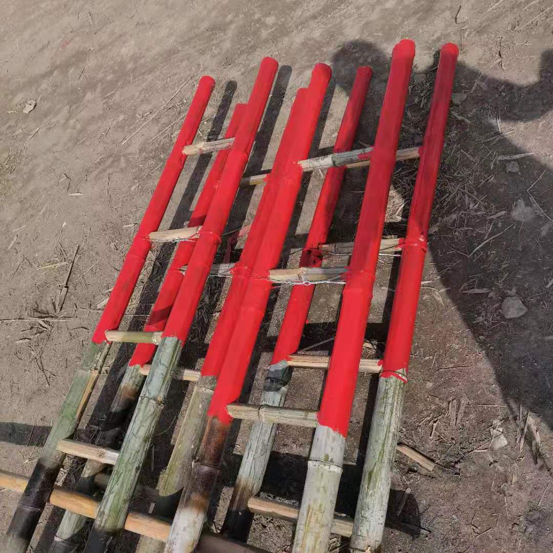 其他林业副产品 湖州热卖工程竹梯子可定制 定做竹梯子2