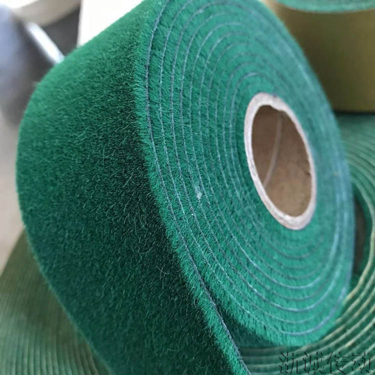 50mm绿绒布包辊带 其他纺织、皮革2