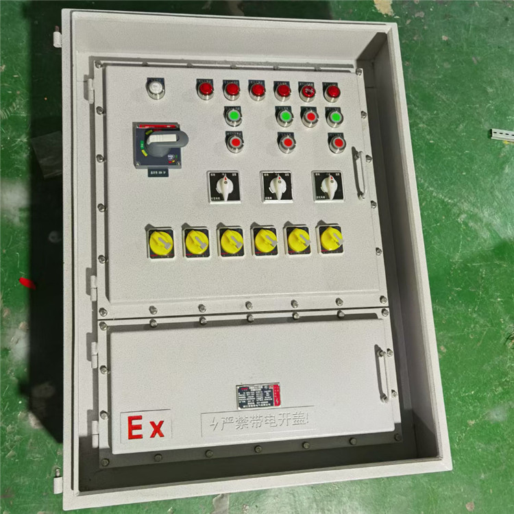 带按键操作仪表防爆箱BXQ-3K防爆磁力启动配电箱1