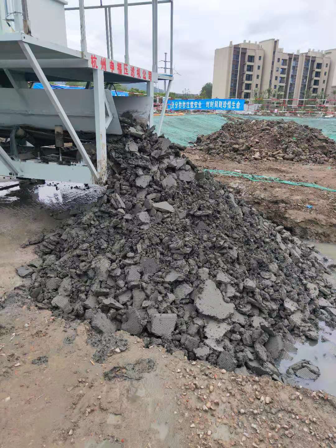其他环保设备 维护简单 泥浆压滤机选杭州申福 运行稳定7