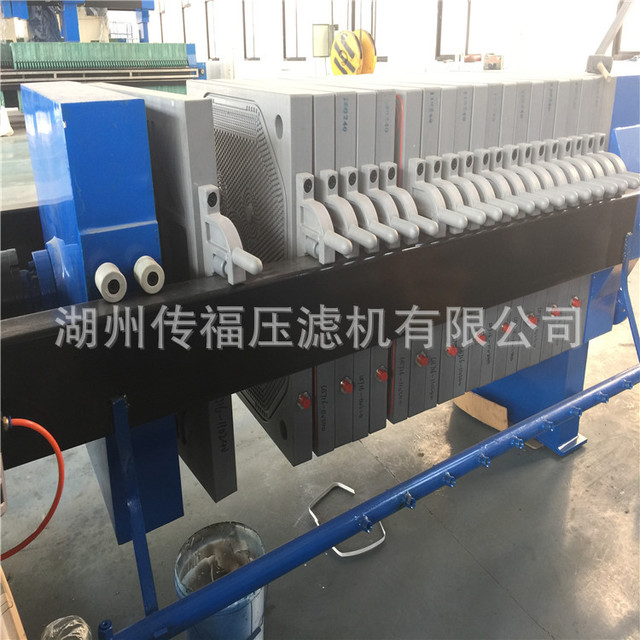 污泥过滤大型设备隔膜压滤机 生产 杭州厂家 板框压滤机 液压压滤机2