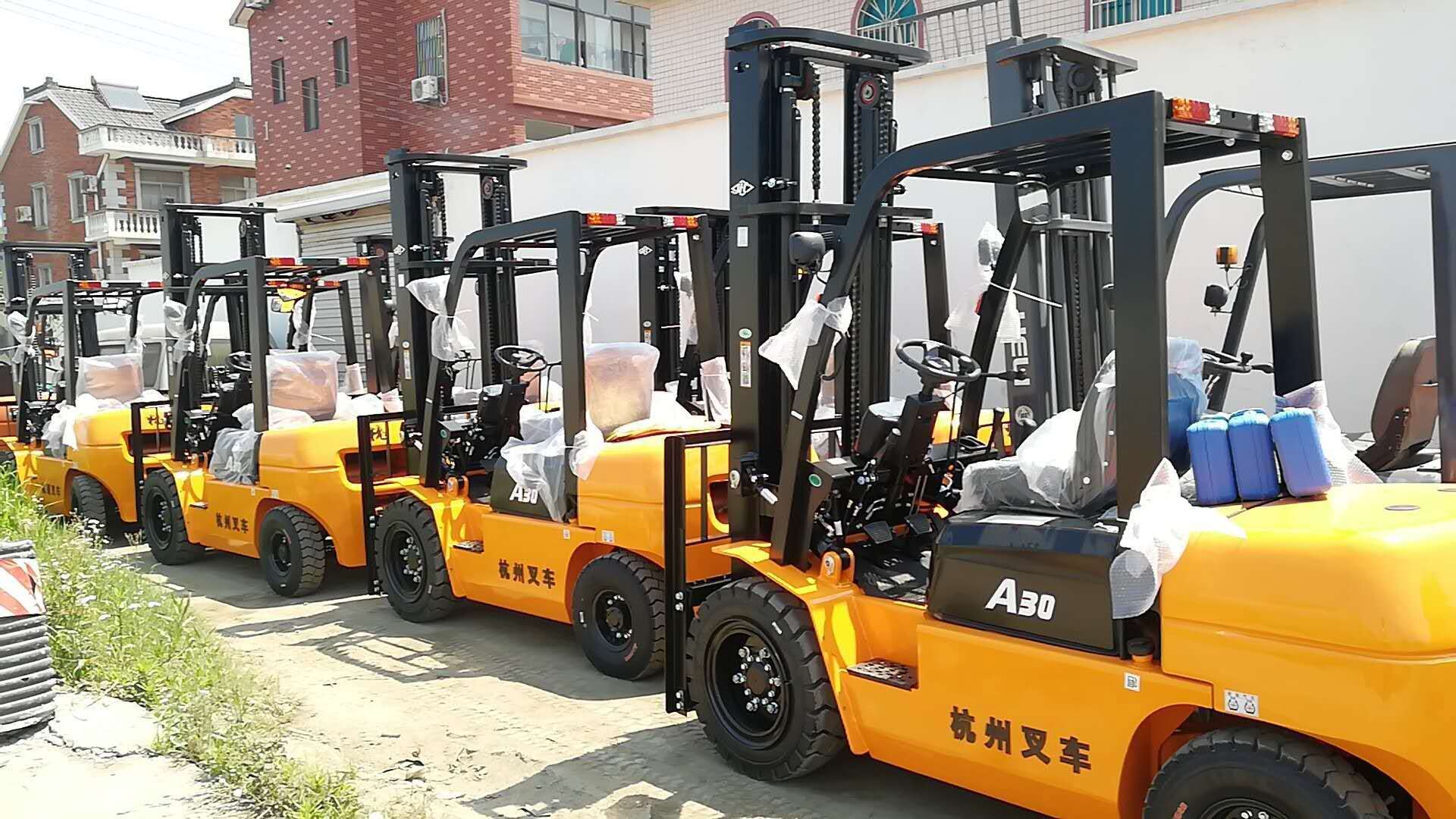 二手叉车1.5吨2吨电动叉车质保一年 全新A30杭州3吨柴油叉车6