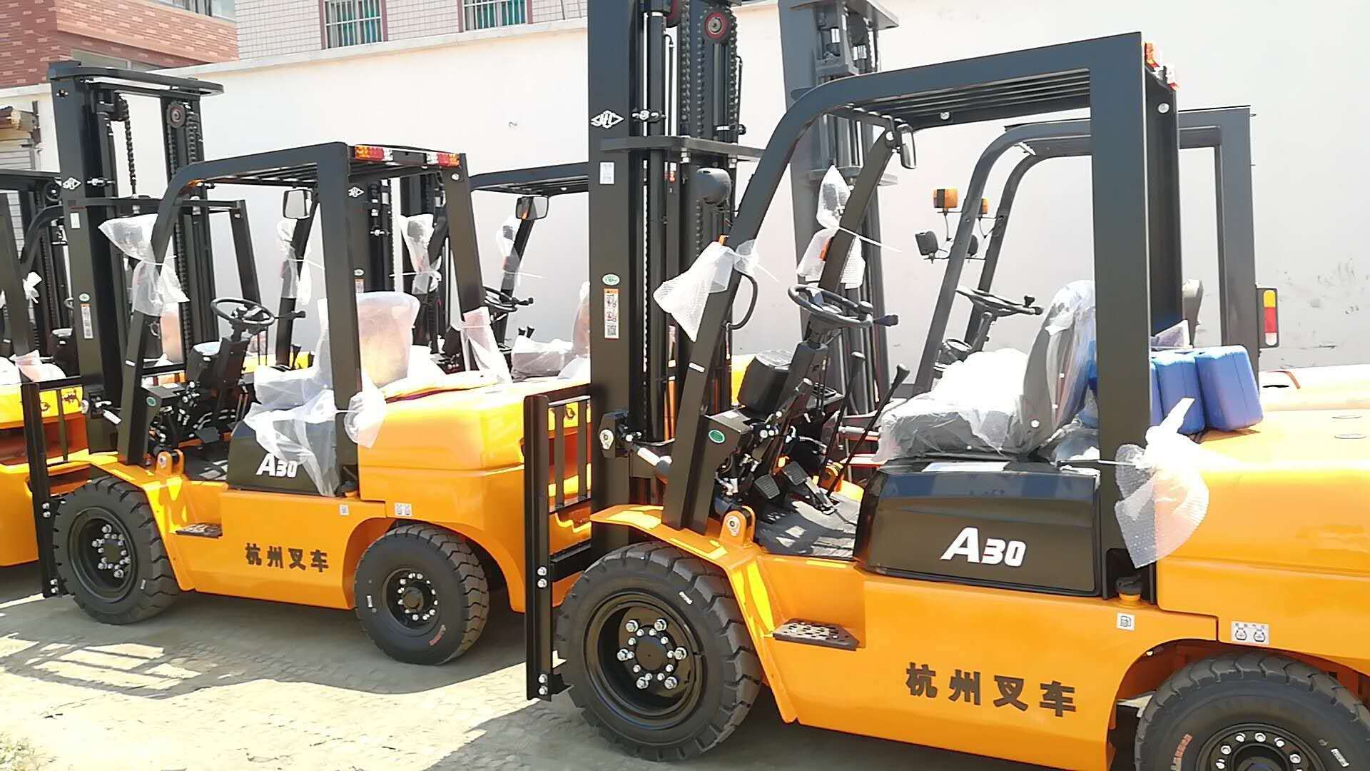 二手叉车1.5吨2吨电动叉车质保一年 全新A30杭州3吨柴油叉车5