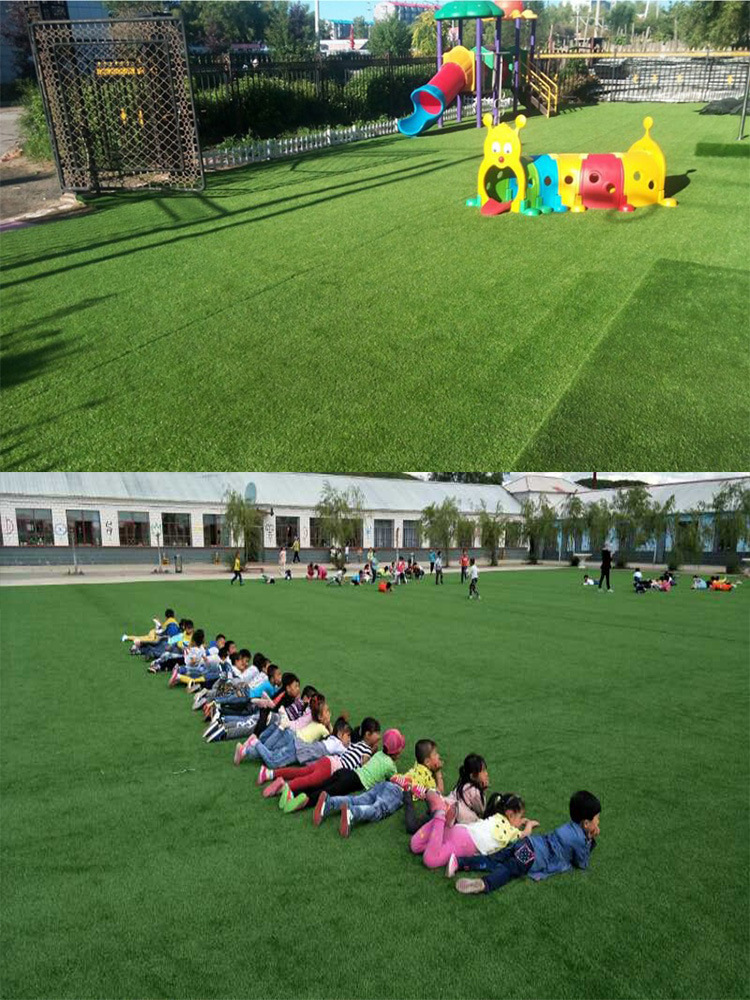 宏跃 宏跃假草皮 学校幼儿园活动场地草坪 铺装塑料仿真人造草坪4