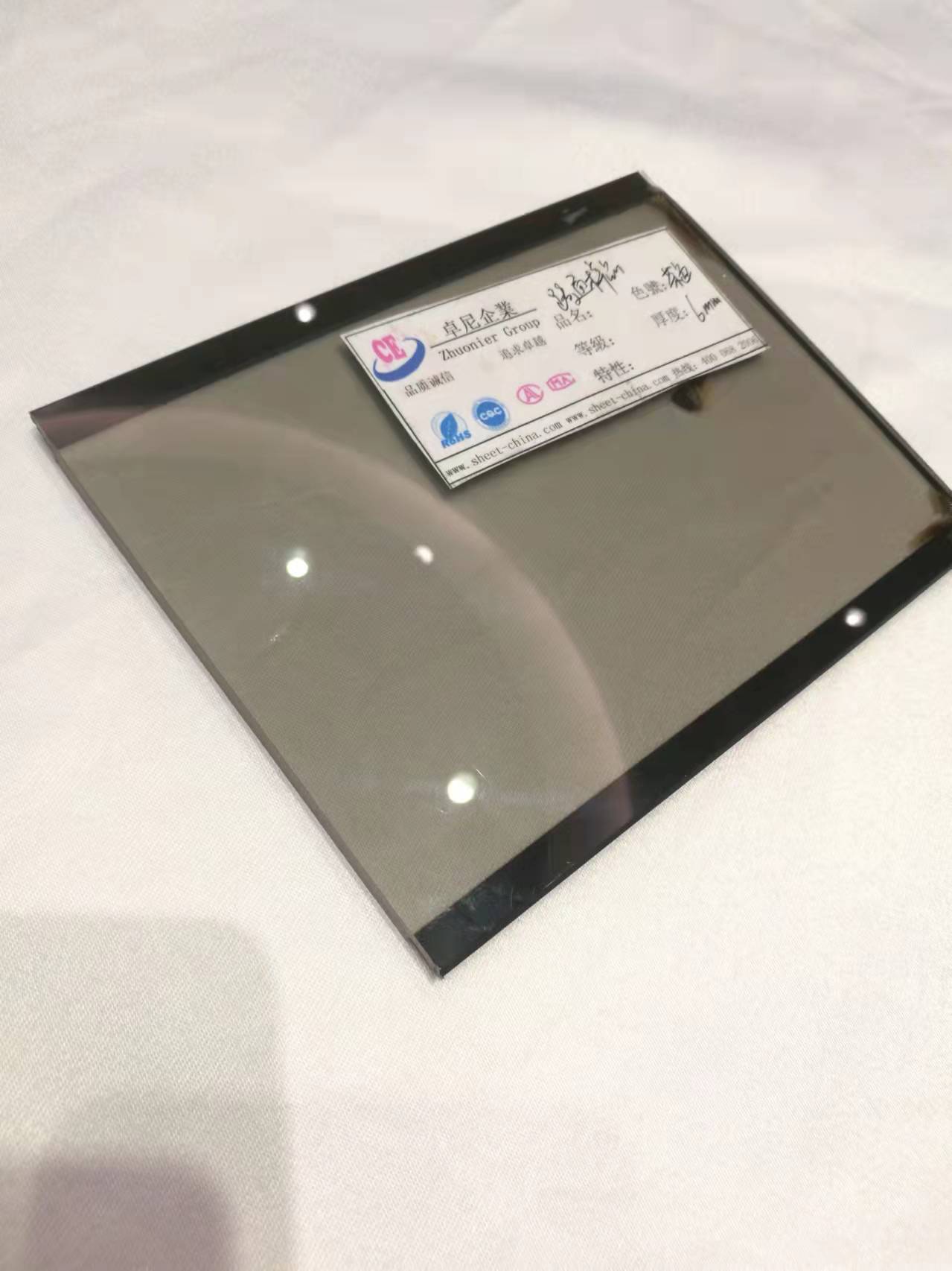 塑料印刷 卓尼PC耐力板印刷 PC有机玻璃加工制品订做3