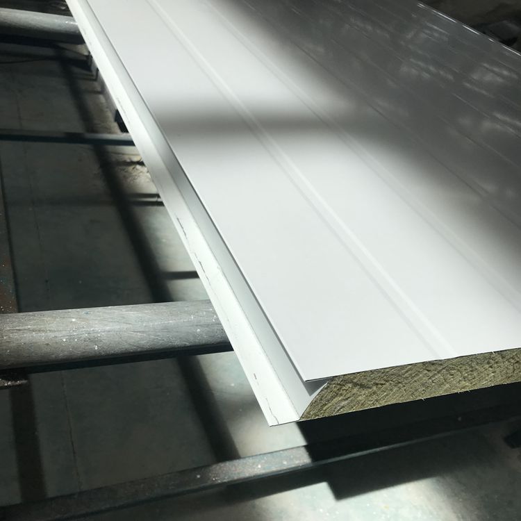 南通博润彩钢板 隔墙防火板 夹芯板 冷库板 净化工程机制硅岩保温板4