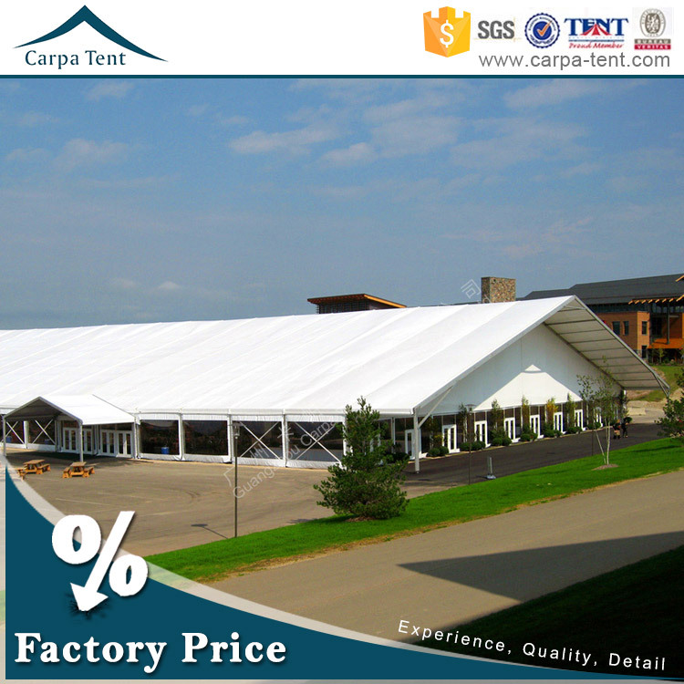 厂家直销质量好的精品60x25米大型帐篷 展览活动仓库篷房批发3