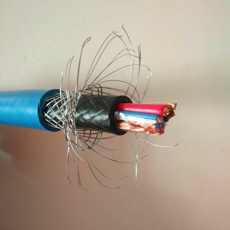 控制电缆 矿用拉力电缆MHYBV2*2.5+5*0.752