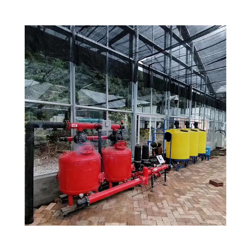 灌溉工具 温室大棚微喷系统过滤器全自动反冲洗加单通道施肥机3