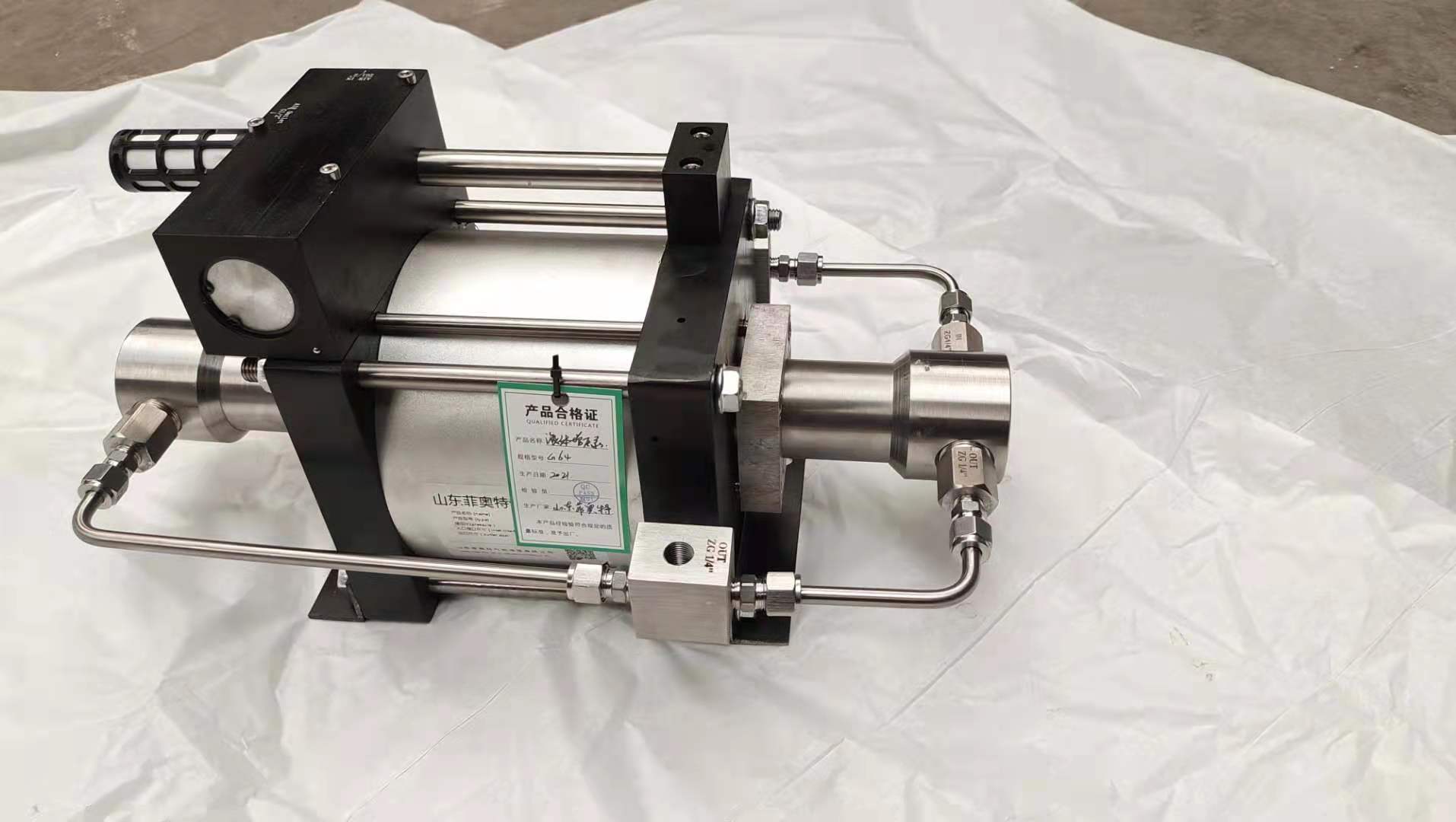 菲奥特机械 气动单头液体增压泵FAT-G06 增压泵 往复泵4