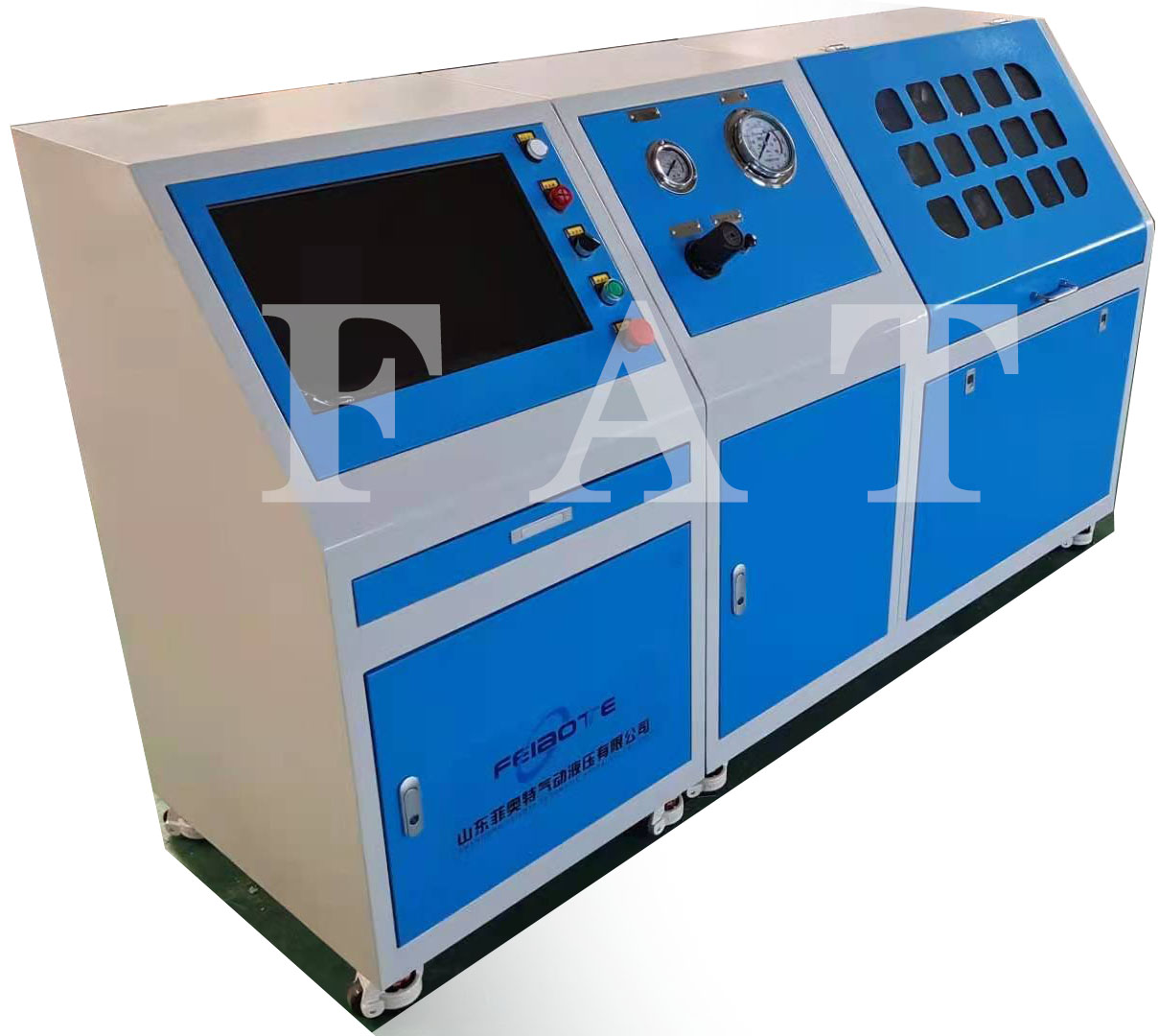 散热器胀管机 山东菲奥特 专业生产 脉冲试验台 气体增压泵 液体增压泵1
