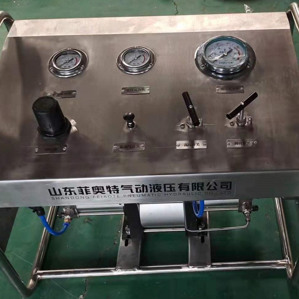 散热器胀管机 山东菲奥特 专业生产 脉冲试验台 气体增压泵 液体增压泵