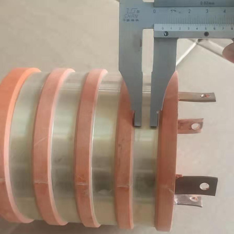 偉仁供應電纜卷筒用集電環批發市場 異型集電環加工定做 起重電機滑環3