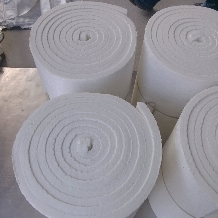 白色陶瓷纤维毯 玖拾玖 憎水隔热硅酸铝毡 硅酸铝纤维针刺毯2