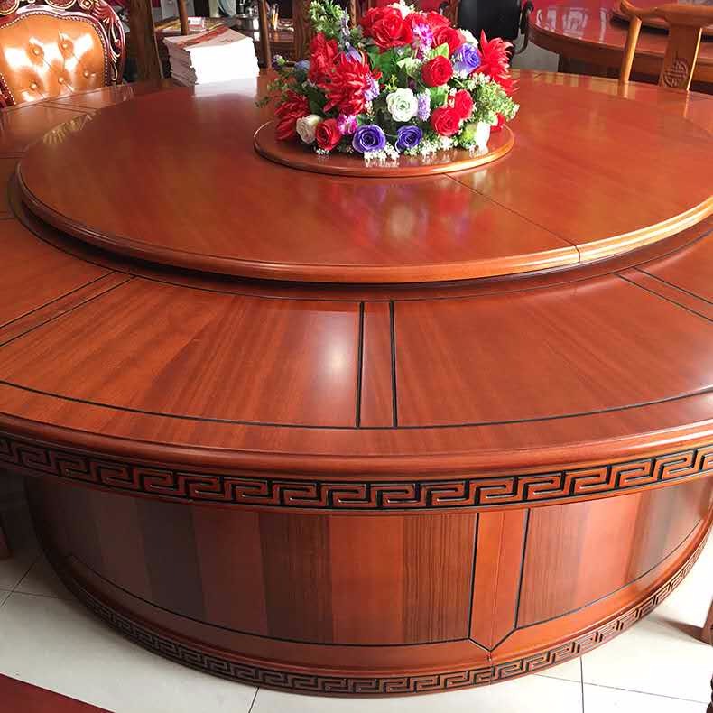 宁波市中豪酒店家具电动餐桌