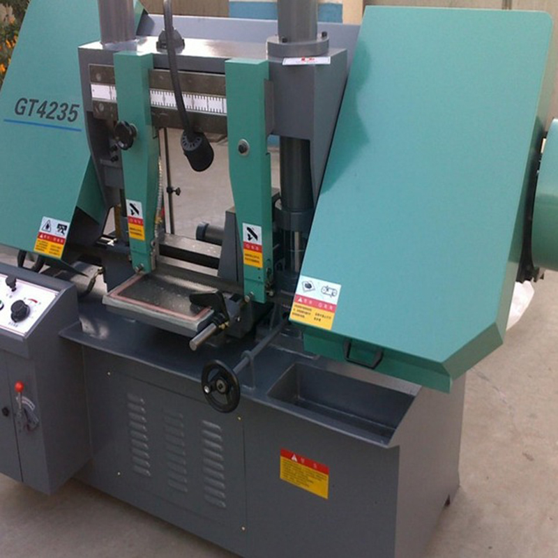 gb4240金屬切鋸帶切割機液壓半自動鋸鐵機 廠家直銷SD精機GB-4240帶鋸床8