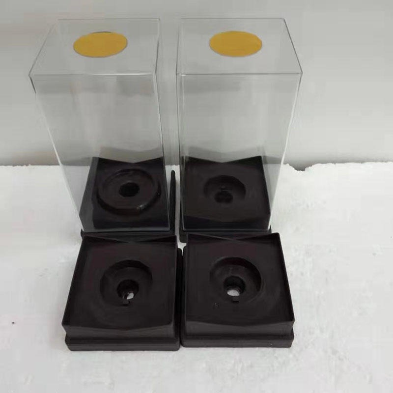 黑龙江白酒透明盒 pet透明酒盒水晶盒生产批发14X13.5X31