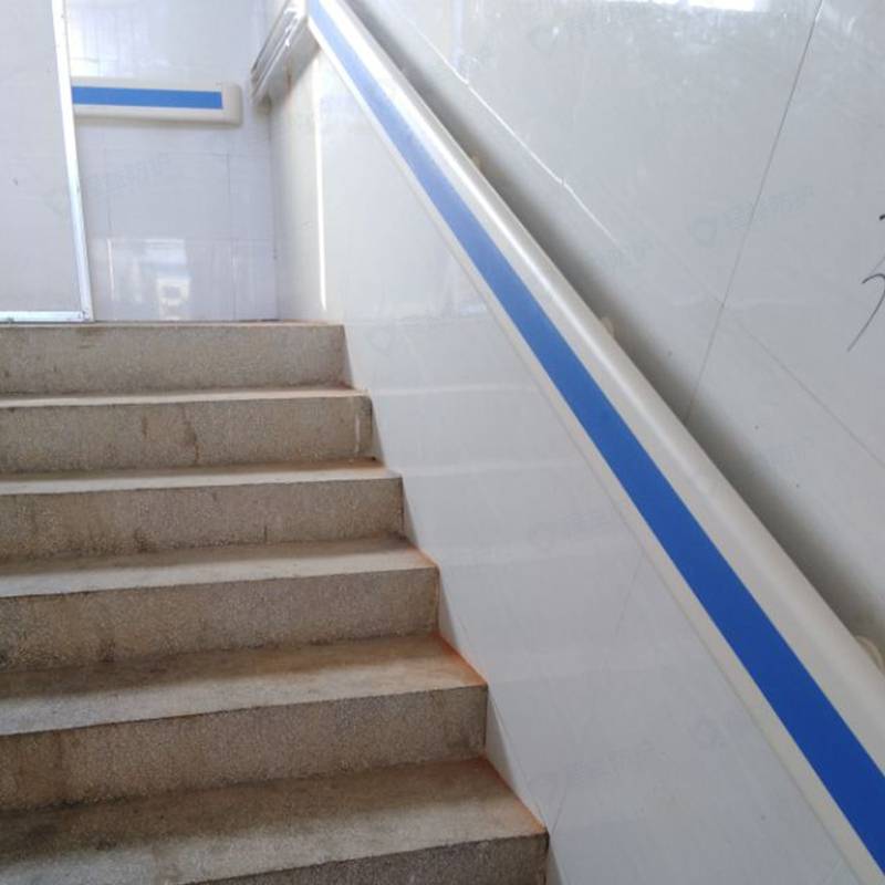 厂家直销走廊靠墙医院养老院过道安全防滑防撞扶手PVC铝合金 程益防护