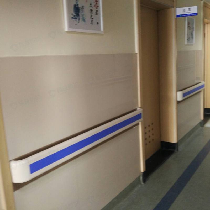 厂家直销走廊靠墙医院养老院过道安全防滑防撞扶手PVC铝合金 程益防护1