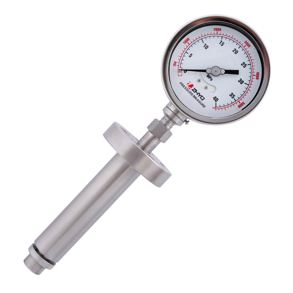 高温流体压力测量远传带输出溶体压力表价格 压力控制器3