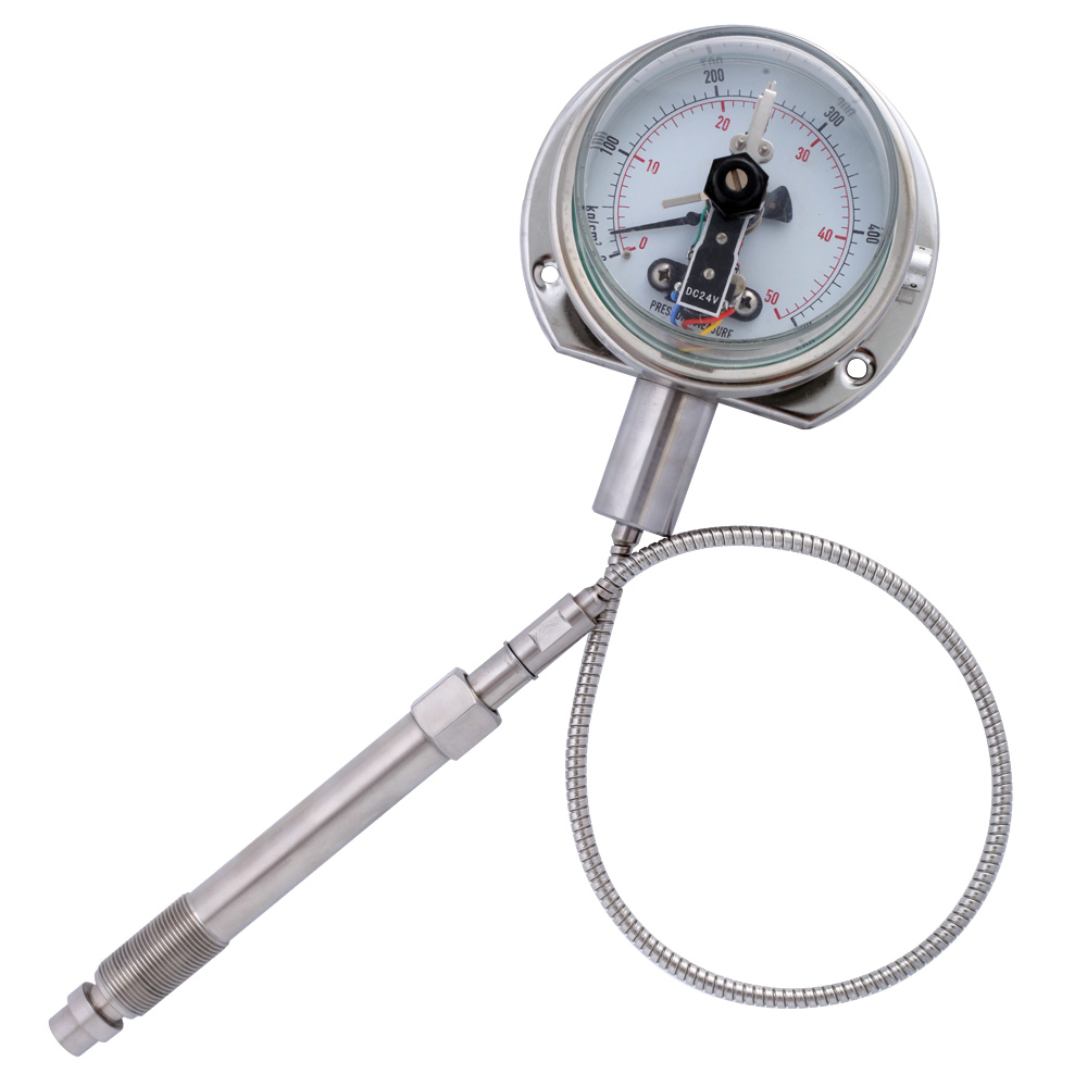 高温流体压力测量远传带输出溶体压力表价格 压力控制器2