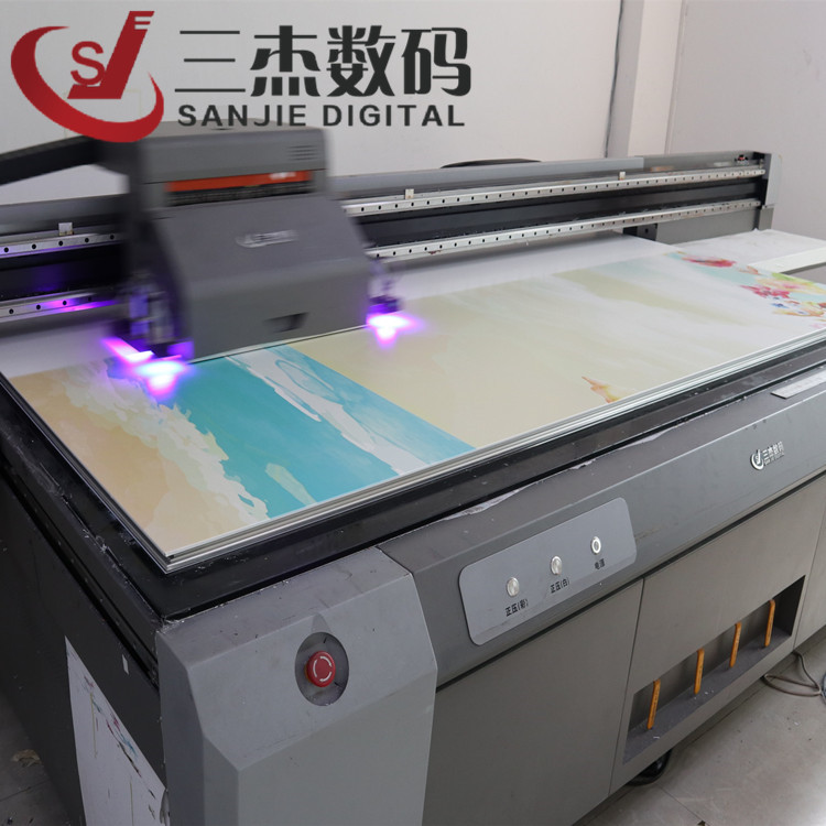 台州 铝板3d彩色喷绘机工厂 温岭亚克力板uv彩印机 数码印刷机1