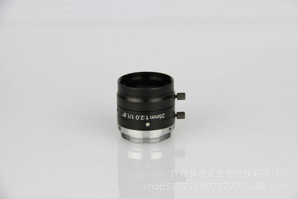 FA镜头 1.8” 全4-75mm 长步道工业镜头25mm FA2501C焦距 5MP 
