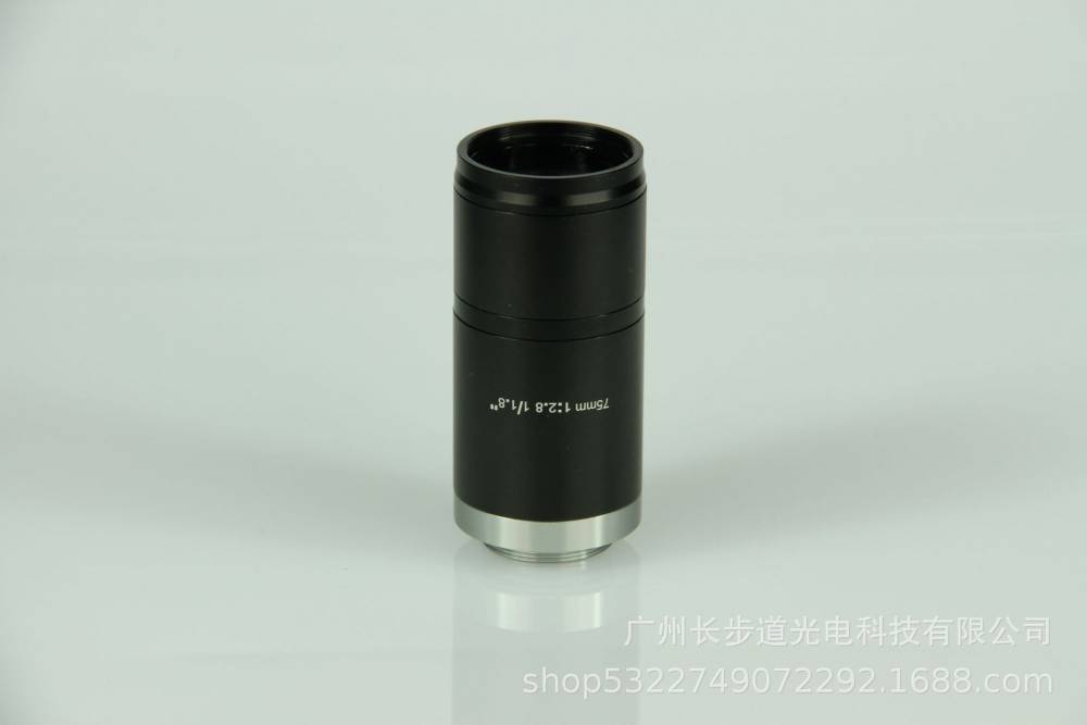 5MP FA镜头 全4-75mm 长步道工业镜头75mm FA7501C焦距 1.8”