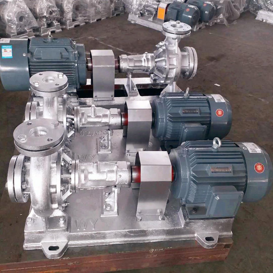 性能优 风冷式离心热油泵WRY65-50-180耐高温导热油泵5.5kw 常州武进武研厂家直销 循环油泵 质量信得过2